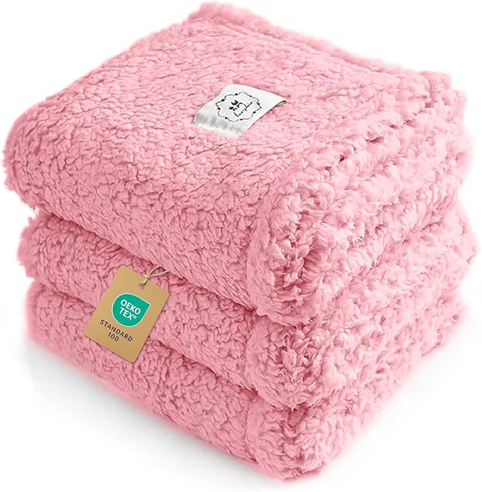 Dependable Luciphia 1 Pack 3 Calming Dog Blanket Fluffy Premium Fleece Pet Blankets Soft Quality