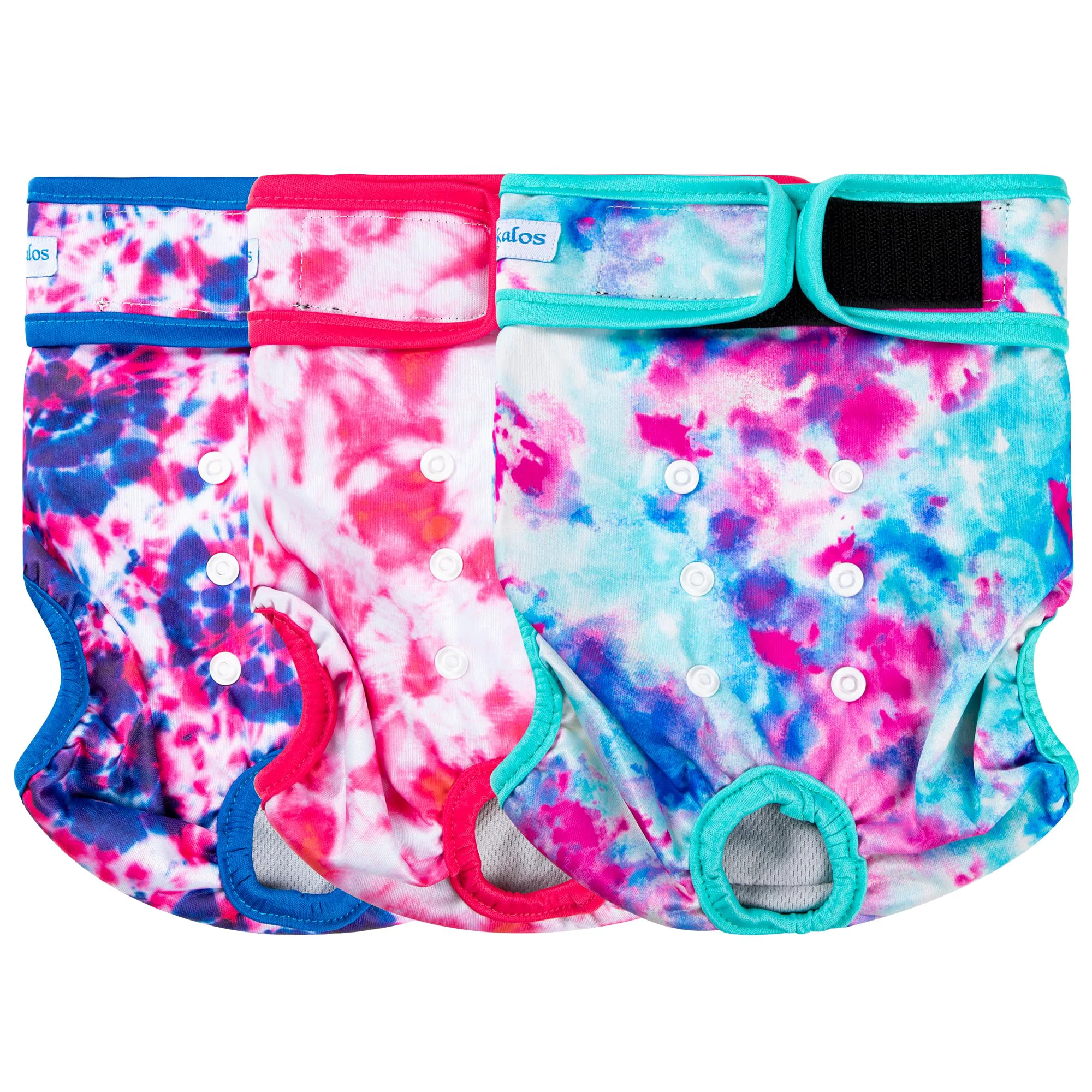 Optimized Leekalos Reusable Washable Dog Diapers Female 3 Pack - X-Large Adjustable Highly Absorbent Quality