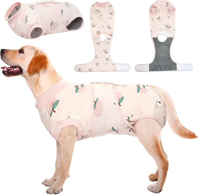 Exceptional Kuoser Recovery Suit for Dogs Cats After Surgery Professional Pet Recovery Shirt Dog Abdominal Wounds Bandages Substitute E-Collar Cone Prevent Licking Dog Onesies Pet Surgery Recovery SuitAbout ThisOverview Dependable