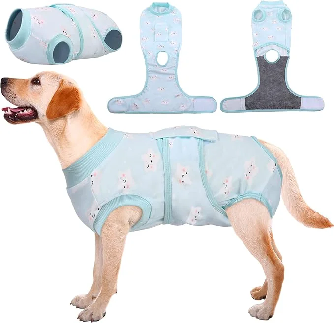 User-Friendly Kuoser Recovery Suit for Dogs Cats After Surgery Professional Pet Recovery Shirt Dog Abdominal Wounds Bandages Substitute E-Collar Cone Prevent Licking Dog Onesies Pet Surgery Recovery SuitAbout ThisOverview Enhanced