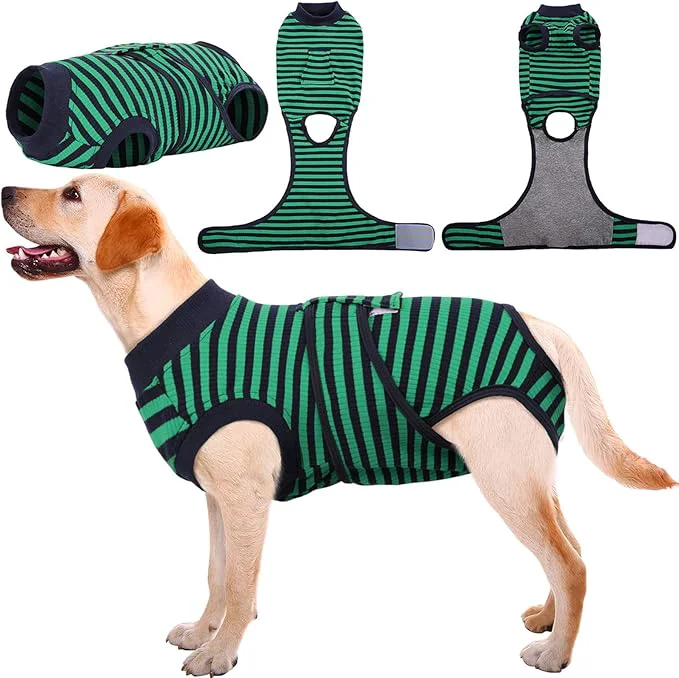Sophisticated Kuoser Recovery Suit for Dogs Cats After Surgery Professional Pet Recovery Shirt Dog Abdominal Wounds Bandages Substitute E-Collar Cone Prevent Licking Dog Onesies Pet Surgery Recovery SuitAbout ThisOverview Optimized