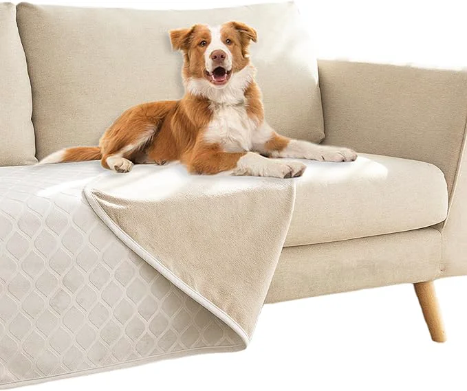 World-Class fuguitex Waterproof Dog Blanket Bed Cover Dog Crystal Velvet Moroccan Fuzzy Minimalist