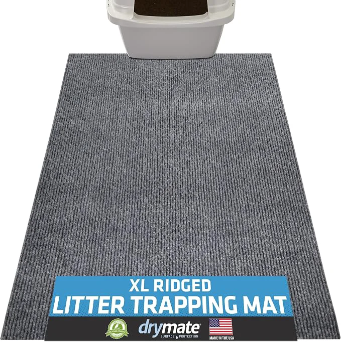 Unique Drymate Cat Litter Box Mat Litter Trapping Mat Waterproof Urine-Proof Healthy