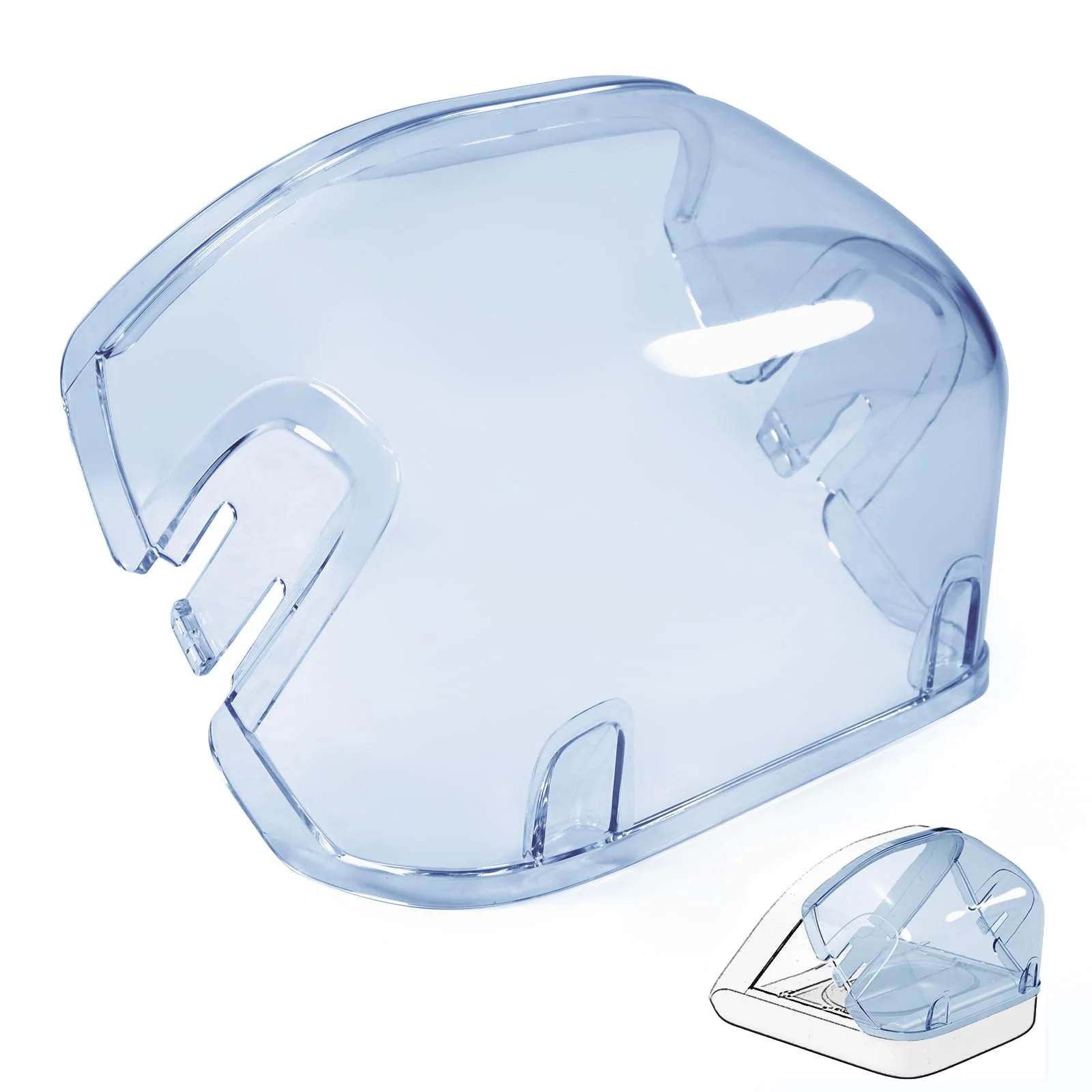 Traditional Baofum Rear Cover for Automatic Microchip Cat Feeder – Blue Prevents Back-of-Feeder Access Refined