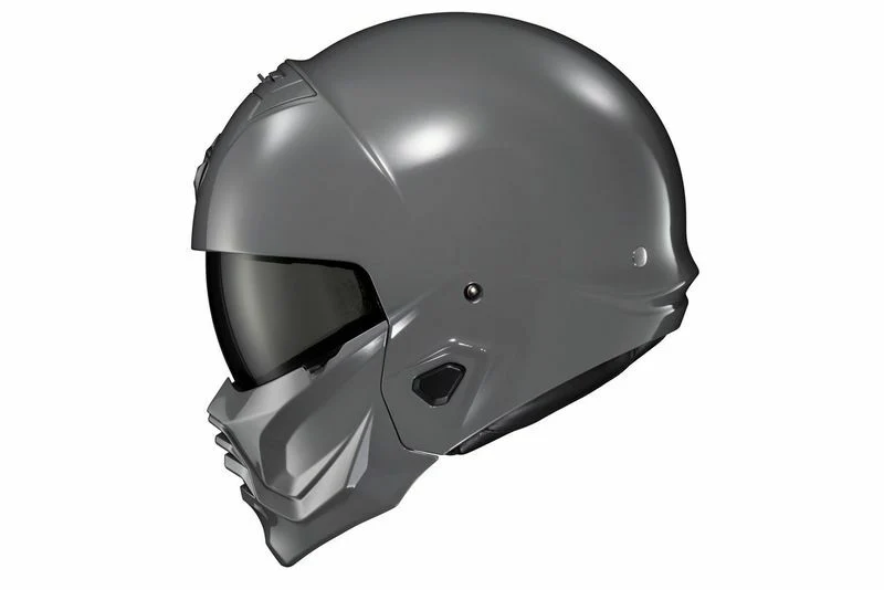 User-Friendly Scorpion - Covert 2 Open Face Helmet Cement Grey Md Elegant