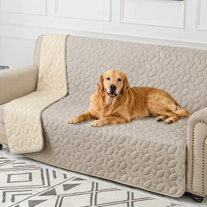 Breathable Ameritex Waterproof Pet Bed Cover Anti-Slip Dog Bed Blanket Unique