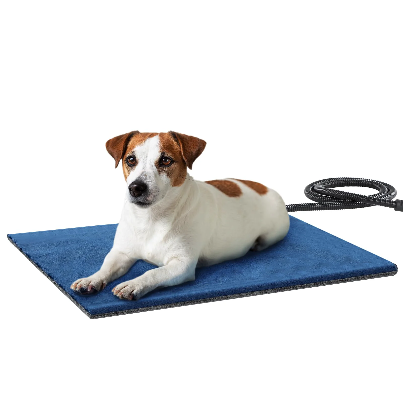 Excellent Pecute Pet Heating Pad for Dogs Cats – 19.7 x 15.7 in Auto-Off Chew-Resistant Cord Washable Cover Casual