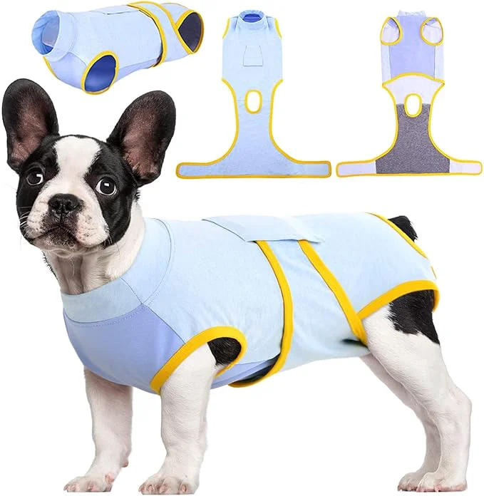 Casual Kuoser Recovery Suit for Dogs Cats After Surgery Professional Pet Recovery Shirt Dog Abdominal Wounds Bandages Substitute E-Collar Cone Prevent Licking Dog Onesies Pet Surgery Recovery SuitAbout ThisOverview Powerful