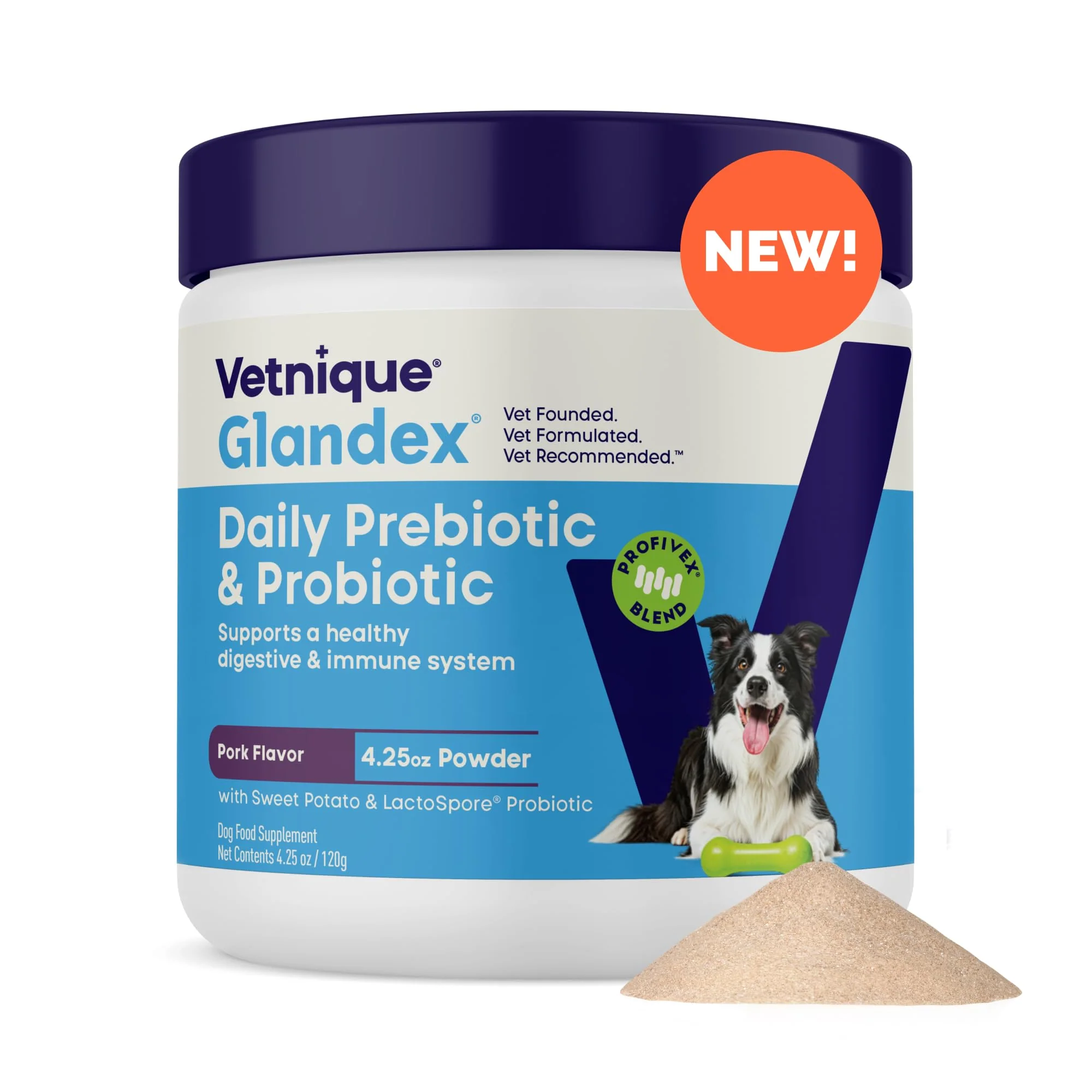 First-Class Vetnique Glandex Daily Probiotics for Dogs – Gut Health Prebiotics Enzymes High-Grade