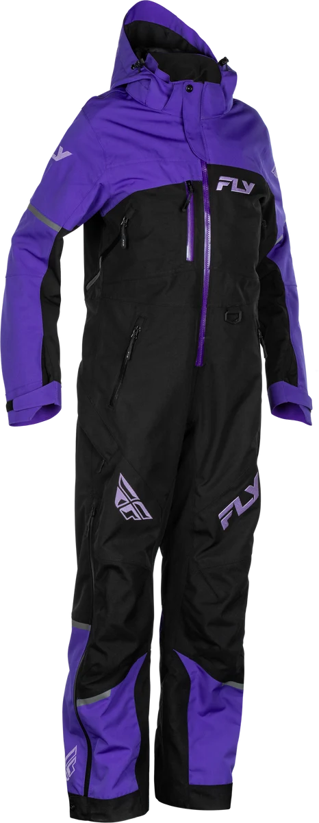 Fashionable Fly Racing - Women's Cobalt Shell Monosuit Purple Black Lg Quality
