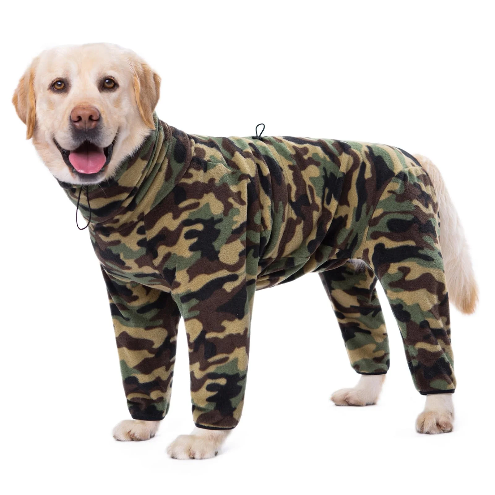 Proven Yeapeeto Dog Winter Coat – Warm Fleece Full-Body Jumpsuit Camouflage 3X-Large Powerful