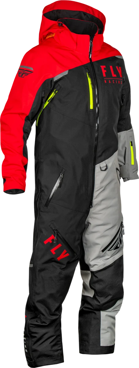 Top-Quality Fly Racing - Cobalt Shell Monosuit Black Red Sm Sustainable