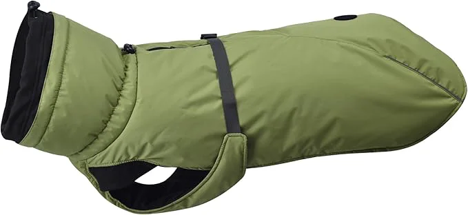 Elegant Puffer Dog Winter Coat for Rain and Snow Water-Repellent and Windproof Jacket Keeps Dogs Warm and Dry High Collar and Harness Opening Design I Dog Stocking Stuffer Green X-Large About ThisOverview Excellent