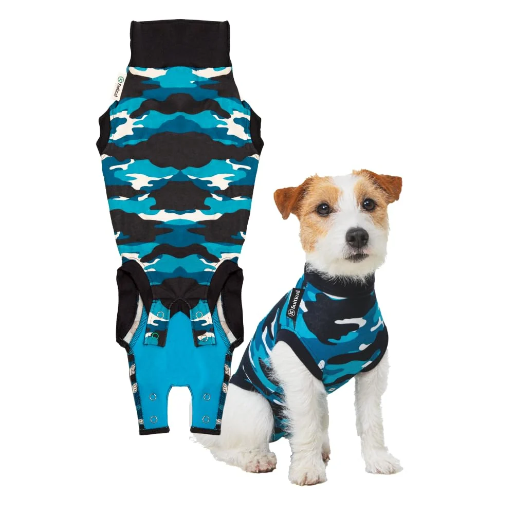 Smart Suitical Recovery Suit for Dogs Post-Surgery Comfort Protection Organic