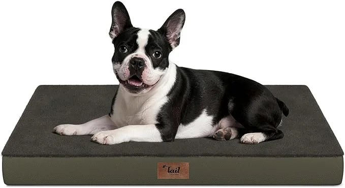 Versatile Plush Orthopedic Dog Bed for Medium Dogs Puppies Waterproof Dog Beds 29x18 Genuine