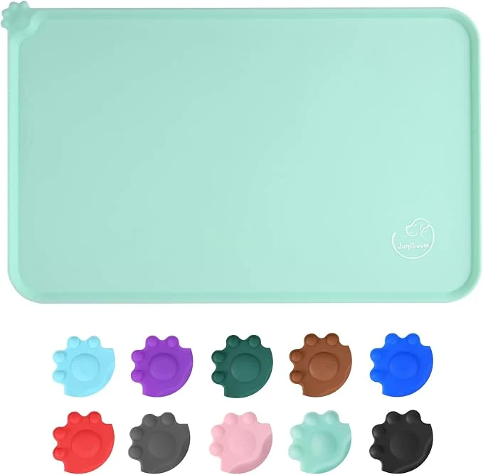 Casual Silicone Waterproof Dog Cat Pet Feeding Mats Non Slip Easy Clean Pet Dog Cat Superior