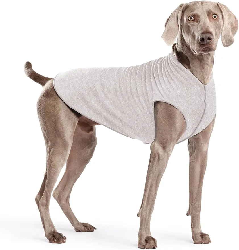Advanced Goldpaw Dog Sun Shirt with UV Protection - Lightweight Cooling Sun Protection Clothing for Dogs - Reduce Heat Absorption - Pet Clothes Made in The USA - Machine Washable - Pebble - Size 22About ThisOverview Eco-Friendly