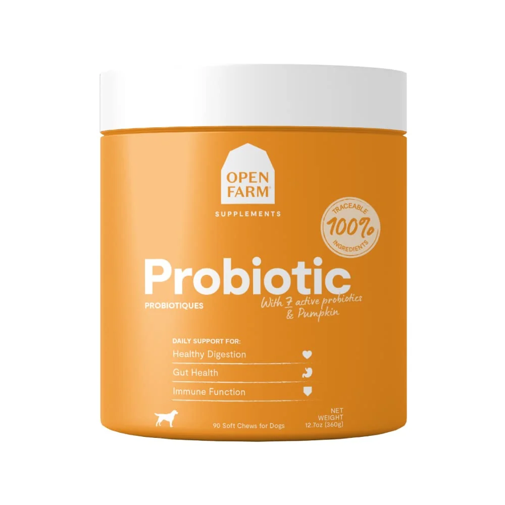 Elite Open Farm Probiotic Chews for Dogs – Vet- Traceable Ingredients Smart