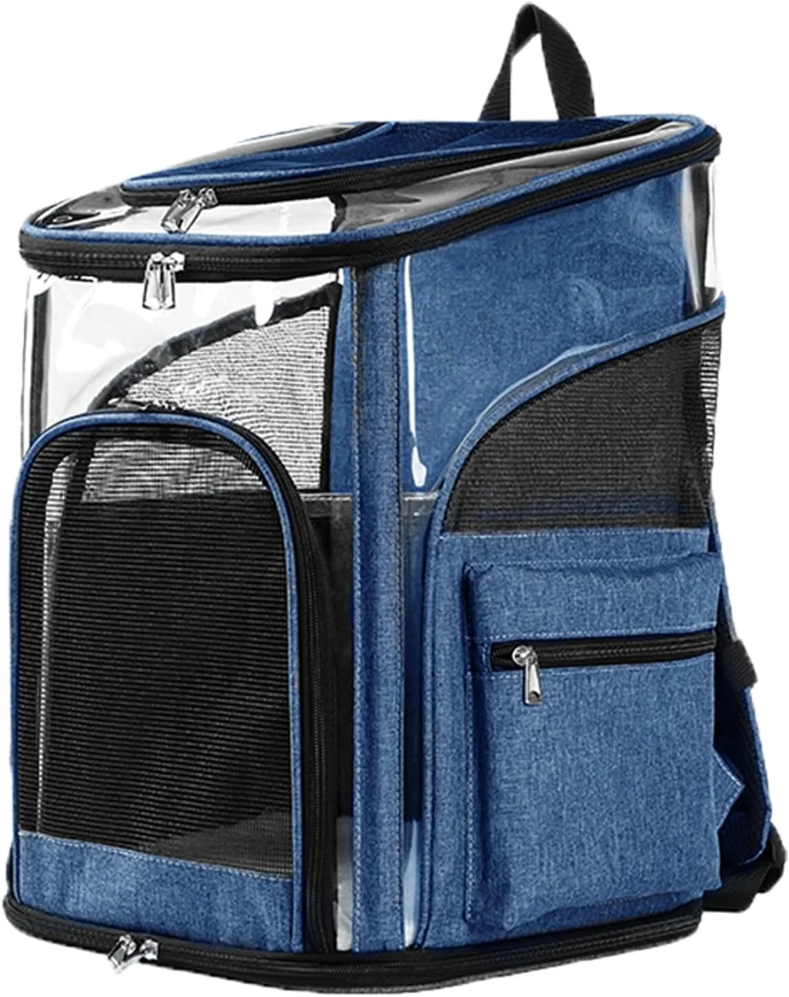 Carefully Designed Cat Carrier Backpack for Small Medium Cats Dogs Backpack Puppies up to 26 Lbs Excellent Visibility and Airflow Lightweight and Portable Travel Pet Carrier Bag Foldable Design Luxury