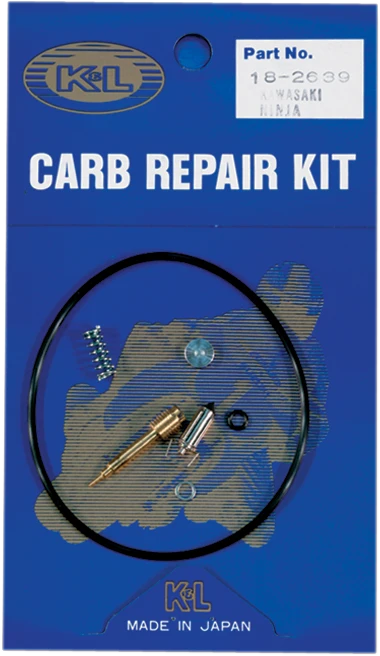 Reusable K L SUPPLY Carburetor Repair Kit - Honda 18-2412 High-Grade