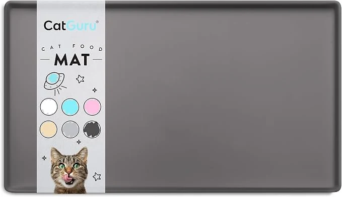 Trendy CatGuru Cat Food Mat by CatGuru - Feeding Mats High-Grade