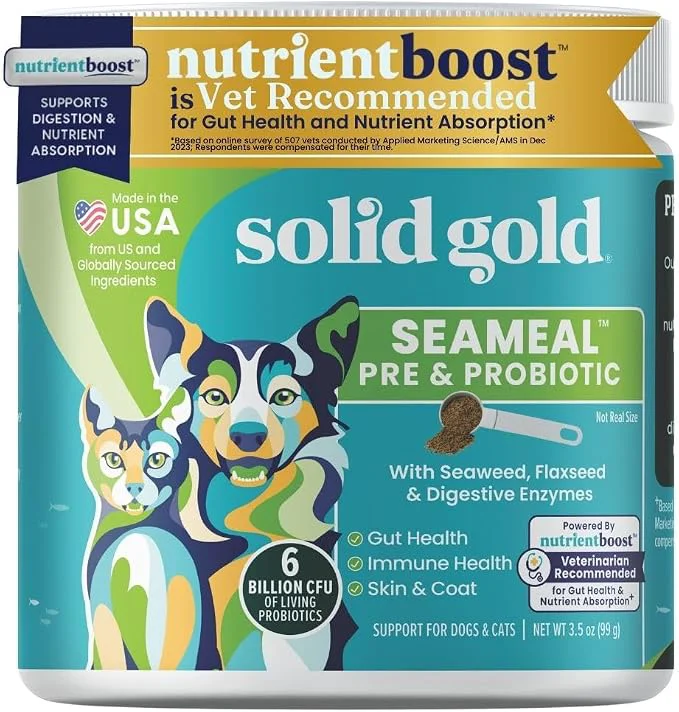 Safe Solid Gold SeaMeal Cat Probiotic Dog Probiotics World-Class