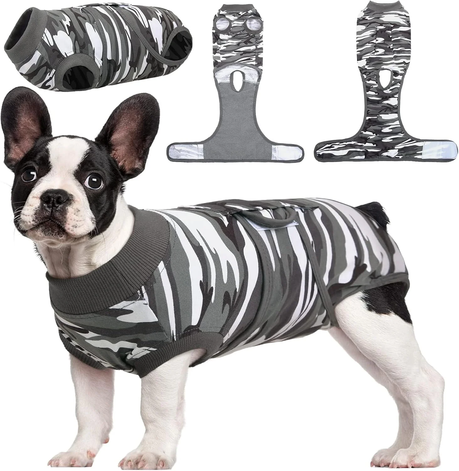 Clean Kuoser Recovery Suit for Dogs Cats After Surgery Professional Pet Recovery Shirt Dog Abdominal Wounds Bandages Substitute E-Collar Cone Prevent Licking Dog Onesies Pet Surgery Recovery Suit World-Class