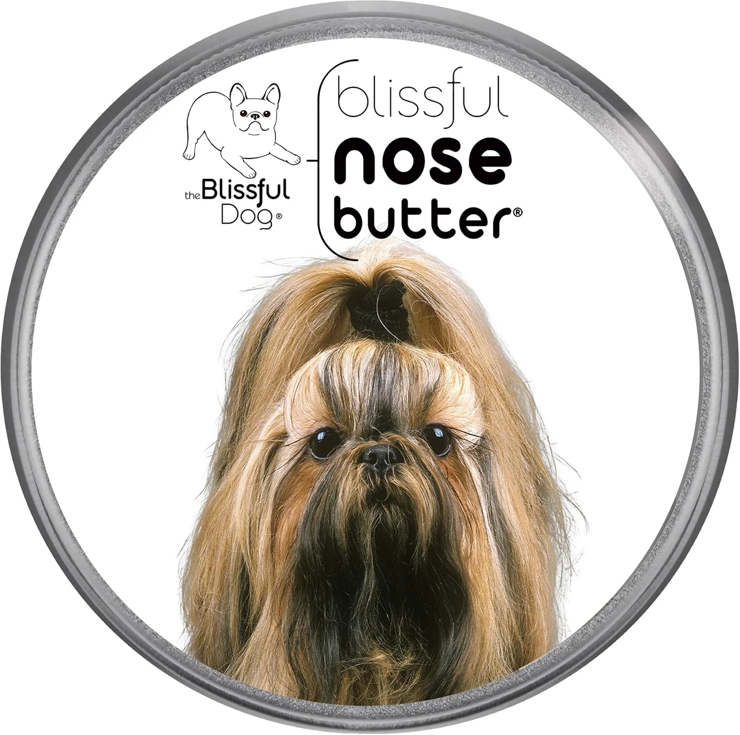 Sustainable The Blissful Dog Shih Tzu Nose Butter for Dry Cracked Skin Lick-Safe Dog Nose Balm with Moisturizing Shea Butter Almond Olive and Essential Oils Pet Supplies Uncented 1 oz. Convenient