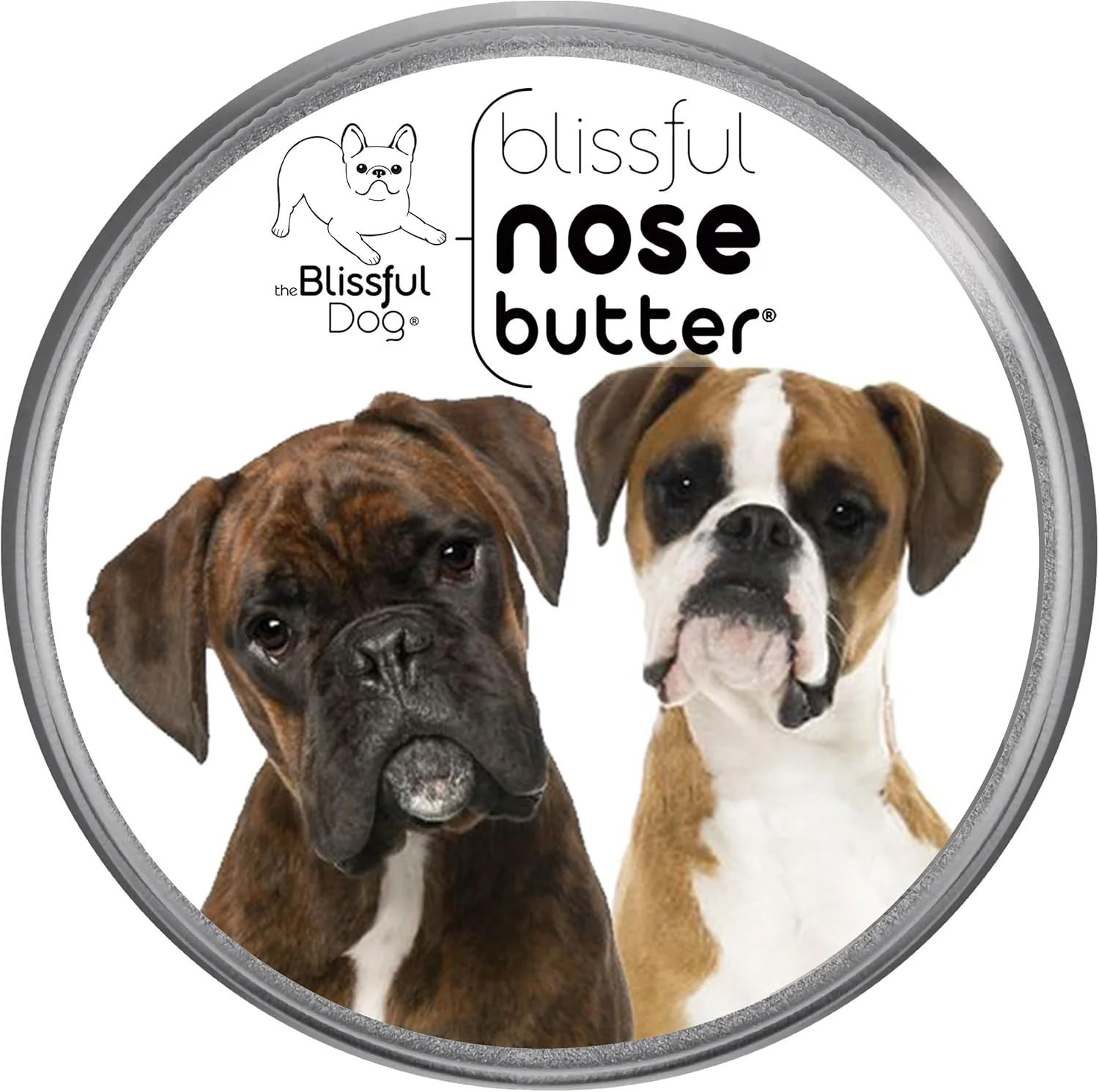 World-Class The Blissful Dog Boxer Duo Unscented Nose Butter 16oz Relaxed