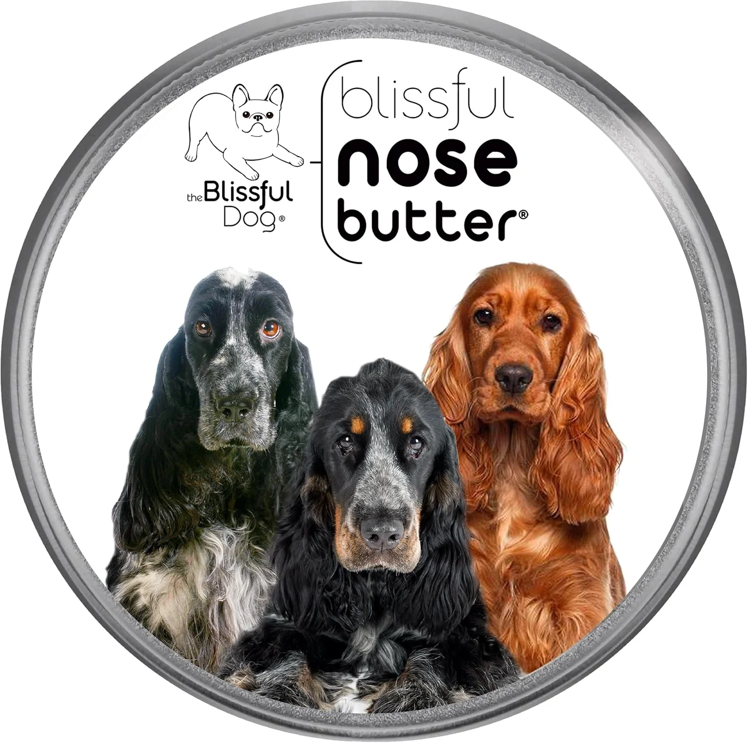 Professional The Blissful Dog English Cocker Spaniel Unscented Nose Butter - Dog Nose Butter 2-Ounce Superior
