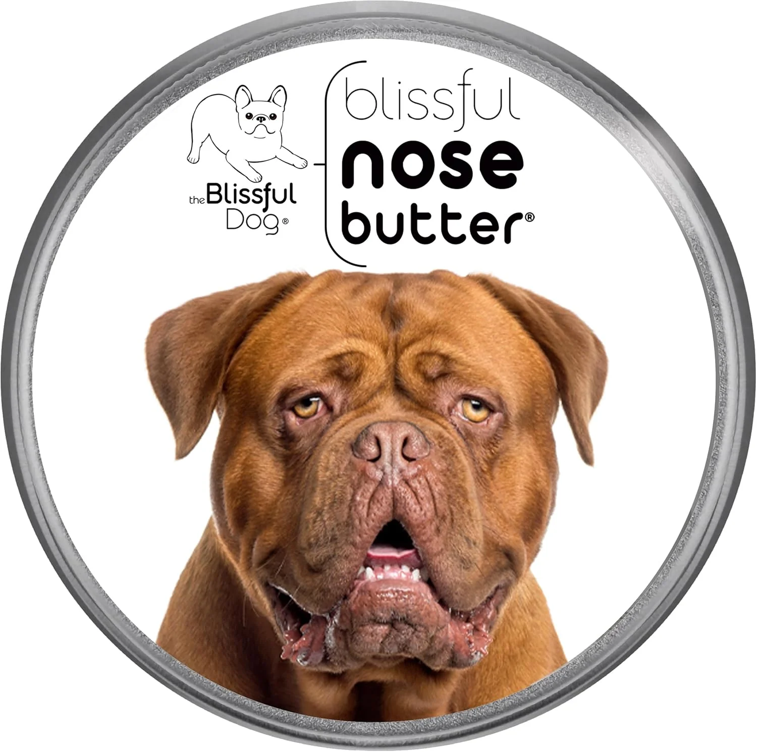 Classic The Blissful Dog Dogue De Bordeaux Nose Butter Versatile Dog Nose Balm for Dry Nose Handcrafted Nose Moisturizer Easy-to-Apply Dog Essentials Unscented 1 oz. Selected