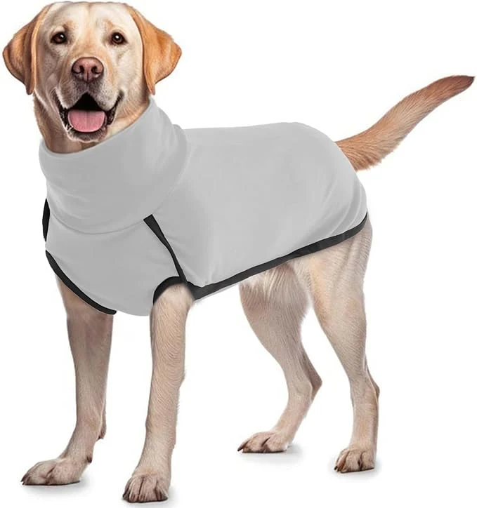 Prestigious ROZKITCH Dog Winter Coat Soft Pullover Pajamas Pet Windproof Warm Cold Weather Jacket Vest Cozy Jumpsuit Apparel Outfit Clothes for Walking Sleep Grey LAbout ThisOverview Carefully Designed