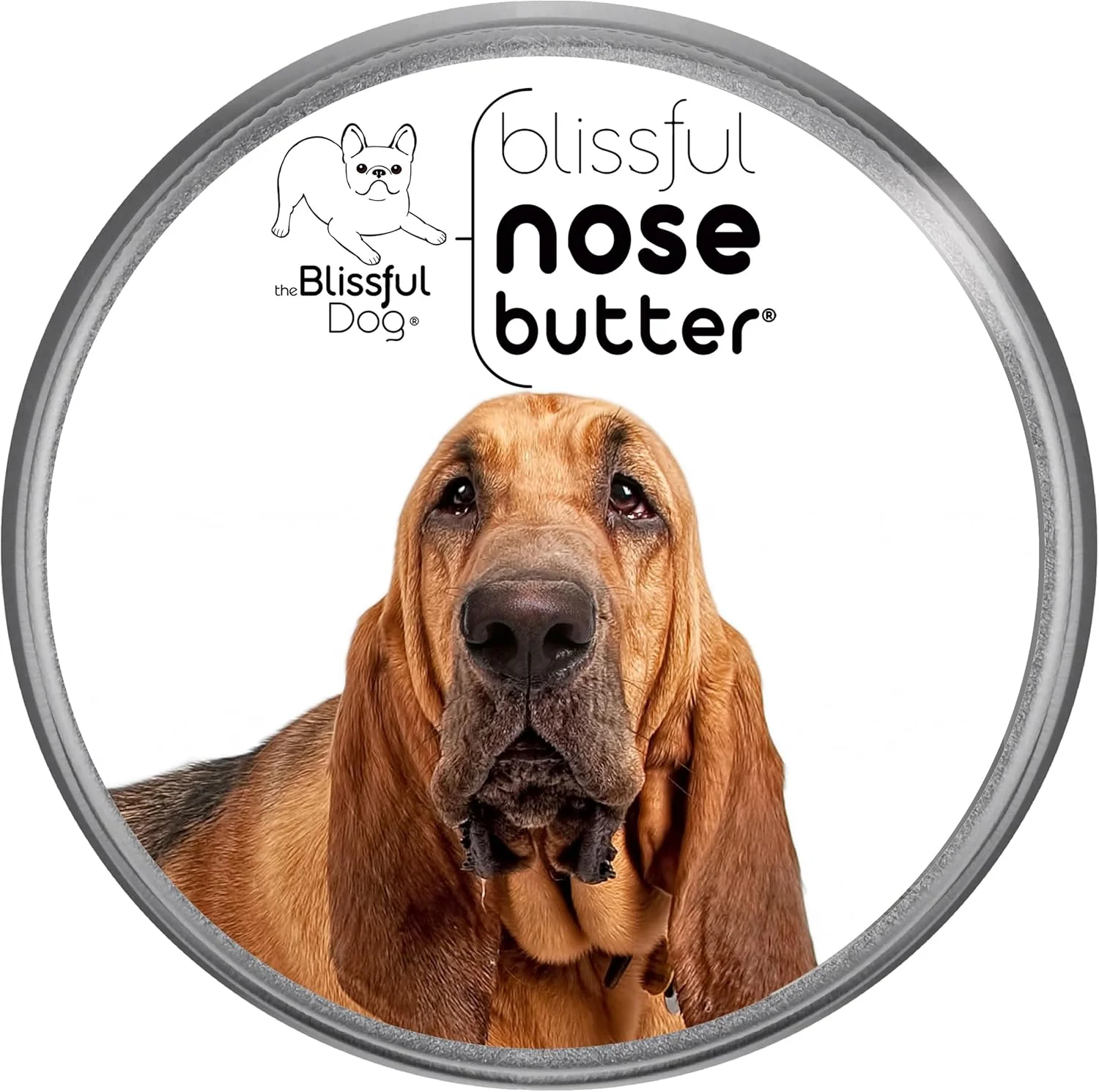 World-Class The Blissful Dog Bloodhound Nose Butter for Dry Cracked Skin Lick-Safe Dog Nose Balm with Moisturizing Shea Butter Almond Olive and Essential Oils Pet Supplies Uncented 1 oz. Expertly Made