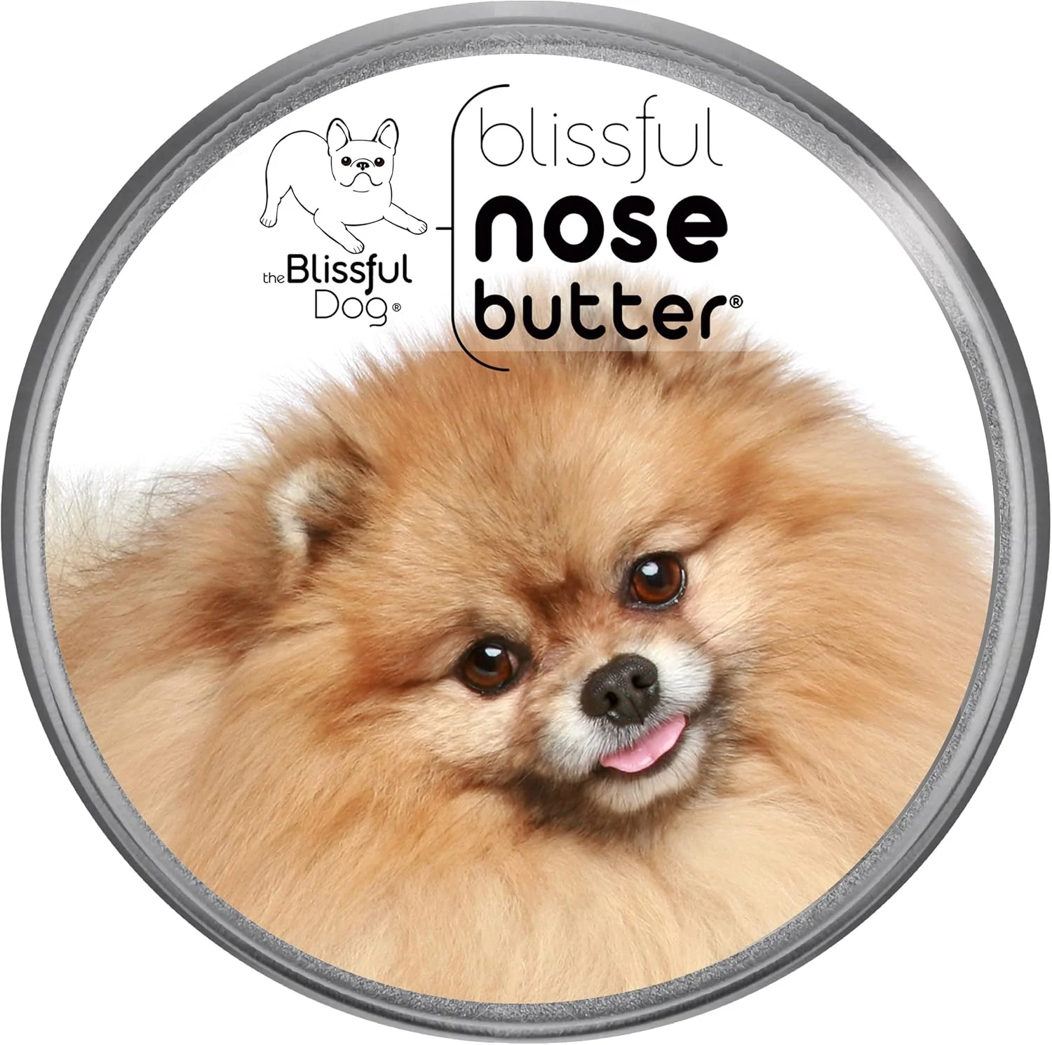 Crafted The Blissful Dog Pomeranian Nose Butter Versatile Dog Nose Balm for Dry Nose Handcrafted Nose Moisturizer Easy-to-Apply Dog Essentials Unscented 2 oz. First-Class