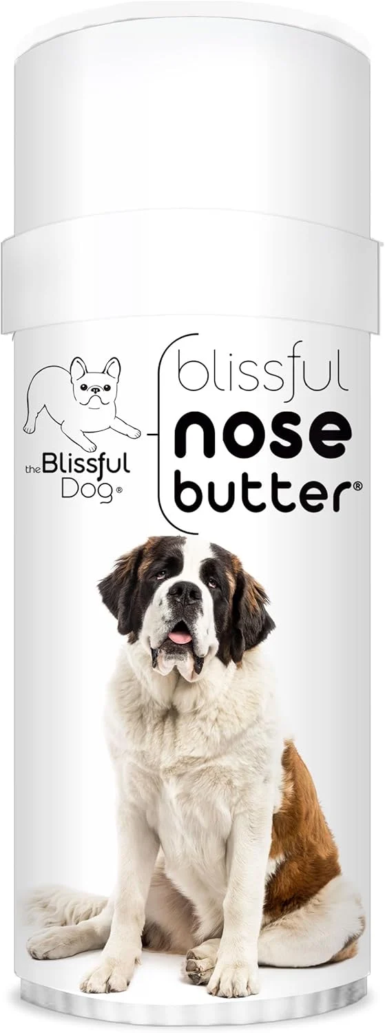 Advanced The Blissful Dog Saint Bernard Unscented Nose Butter - Dog Nose Butter 2 Ounce Pure