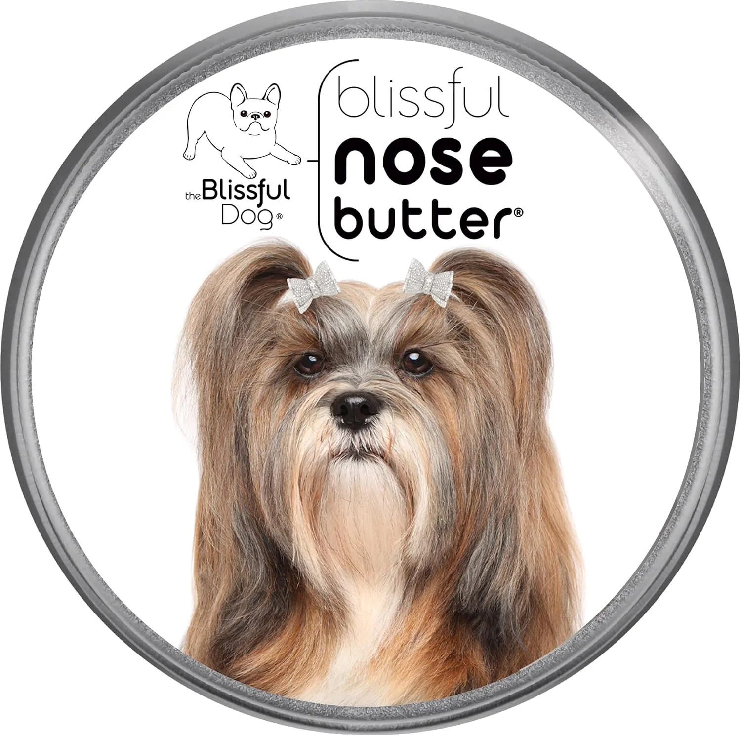 Effective The Blissful Dog Lhasa Apso Nose Butter for Dry Cracked Skin Lick-Safe Dog Nose Balm with Moisturizing Shea Butter Almond Olive and Essential Oils Pet Supplies Uncented 2 oz. Reusable
