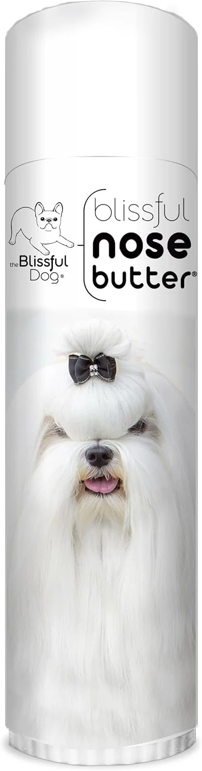 Specialty The Blissful Dog Maltese Nose Butter for Dry Cracked Skin Lick-Safe Dog Nose Balm with Moisturizing Shea Butter Almond Olive and Essential Oils Pet Supplies Uncented 0.50 oz. Outstanding