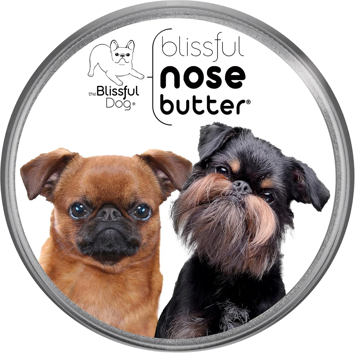 Carefully Designed The Blissful Dog Brussels Griffon Nose Butter for Dry Cracked Skin Lick-Safe Dog Nose Balm with Moisturizing Shea Butter Almond Olive and Essential Oils Pet Supplies Uncented 1 oz. Trusted