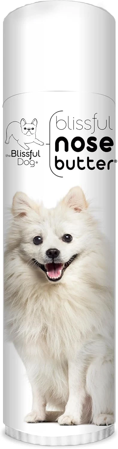 Unique The Blissful Dog American Eskimo Nose Butter for Dry Cracked Skin Lick-Safe Dog Nose Balm with Moisturizing Shea Butter Almond Olive and Essential Oils Pet Supplies Uncented 0.50 oz. Secure