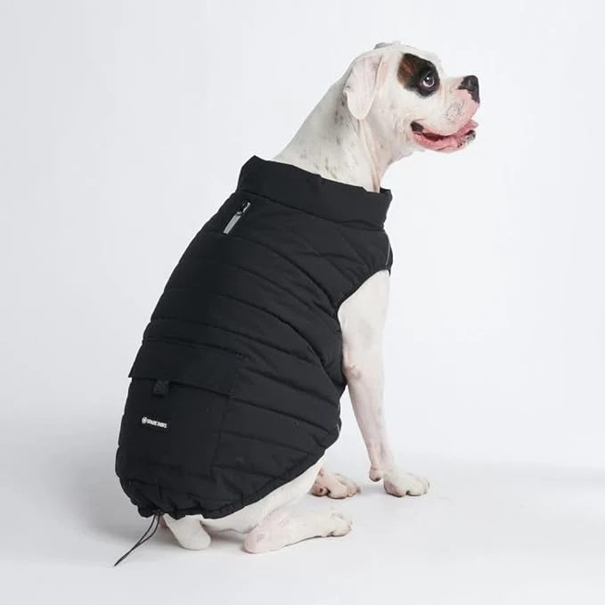 Exceptional Spark Paws Dog Winter Jacket Water-Resistant Coat Warm Reflective Windproof Fleece-Interior for Medium and Large Dogs - Black - 3XLAbout ThisOverview Professional