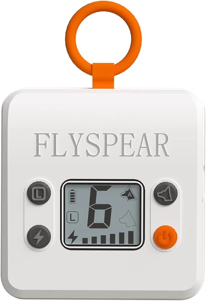 Clean FLYSPEAR Extra Indoor Wireless Pet Barrier Transmitter for Dogs Transmitter Only WhiteAbout This Exceptional