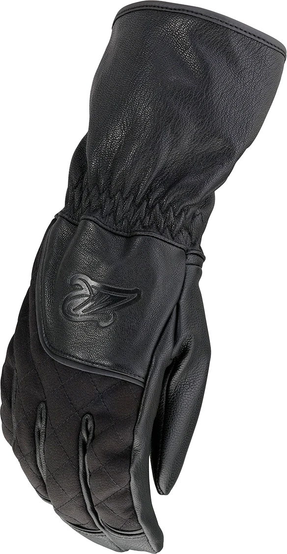 Authentic Z1R Women's Recoil 2 Gloves - Black - XL 3302-0901 Traditional