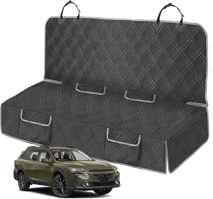 Unique Dog Car Seat Cover Compatible with Subaru Outback 2014-2024 2025 Waterproof Pet Bench Seat Cover for Back Seat 600D Heavy Duty Scratch Proof Nonslip Truck Seat Covers for DogsAbout ThisOverview Advanced