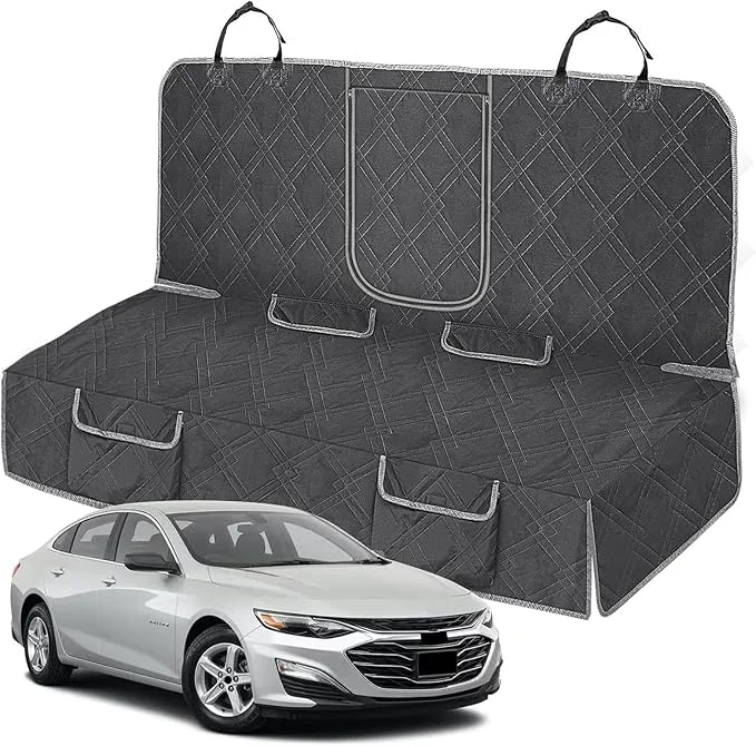 Sophisticated Dog Car Seat Cover Compatible with Chevy Malibu 2004-2025 Waterproof Pet Bench Seat Cover for Back Seat 600D Heavy Duty Scratch Proof Nonslip Truck Seat Covers for DogsAbout ThisOverview Minimalist