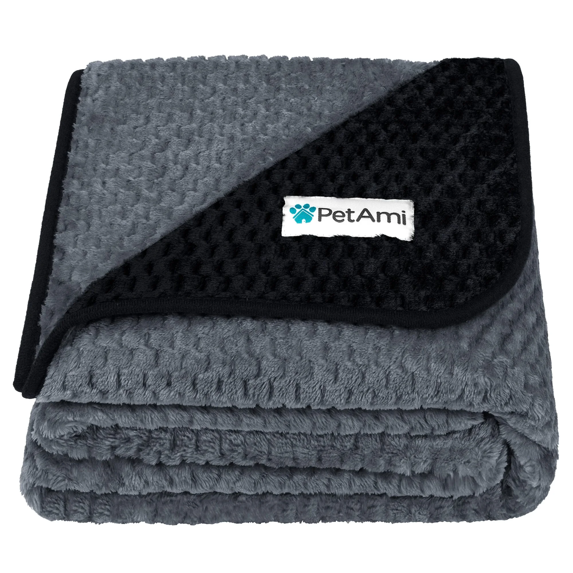 Certified PetAmi Waterproof Dog Blanket 60x80 – XL Leakproof Couch Cover Reversible Plush Powerful