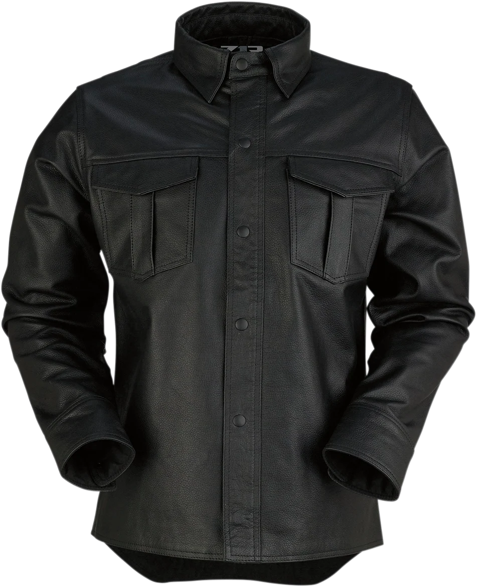 Selected Z1R Motz Leather Shirt - Black - 5XL 2810-3400 Clean