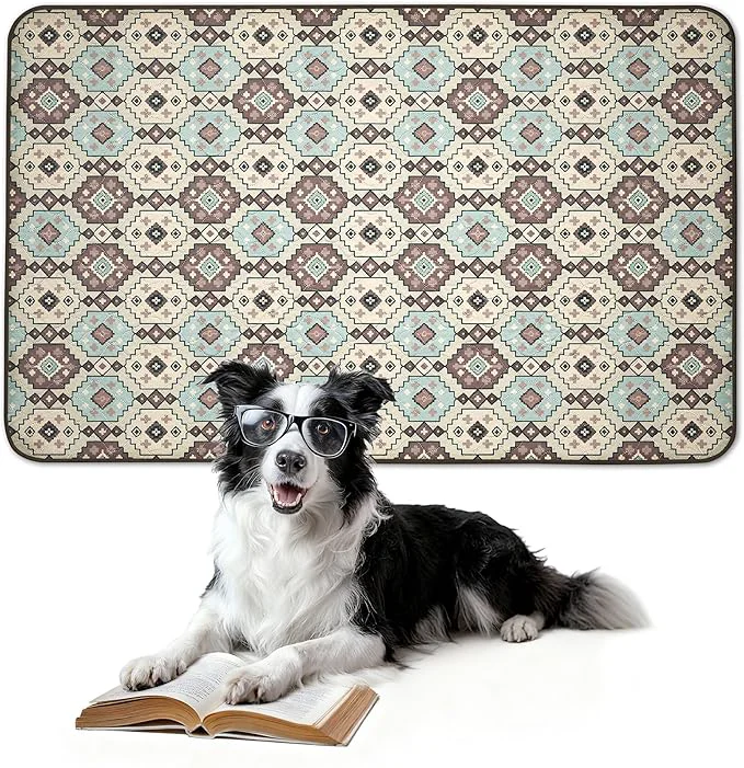 User-Friendly FXW Washable Pee Pads for Dogs Puppy Pads with Super Absorbent Specifically Designed for FXW Rollick Homeplus 24inch 6 Panels Dog Playpen 39 x 63 Rectangle Tribal Beige 1 PackAbout ThisOverview Professional