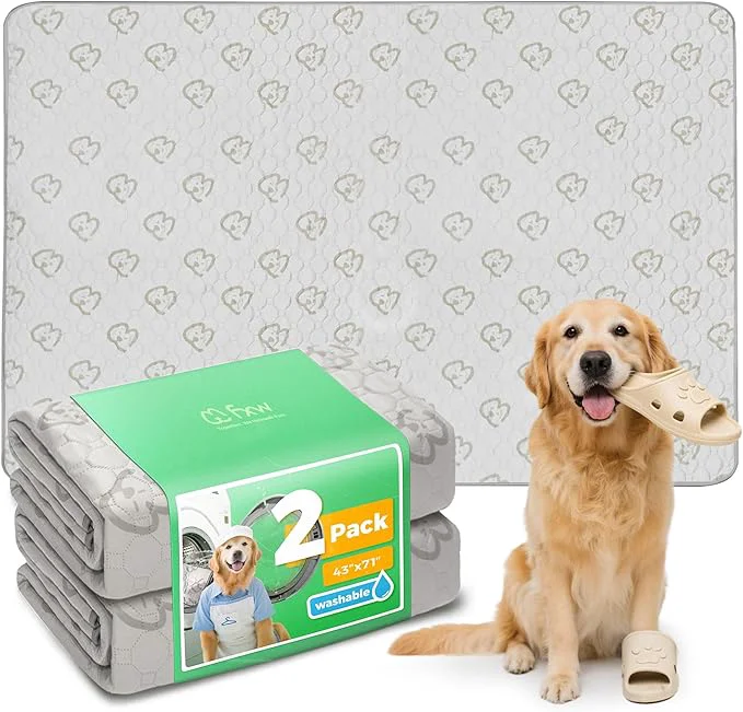 Sustainable FXW Washable Pee Pads for Dogs Puppy Pads with Super Absorbent Specifically Designed for FXW Rollick Homeplus 32 40 45inch 6 Panels Dog Playpen 43 x 71 Rectangle Khaki 2 PacksAbout ThisOverview Refined