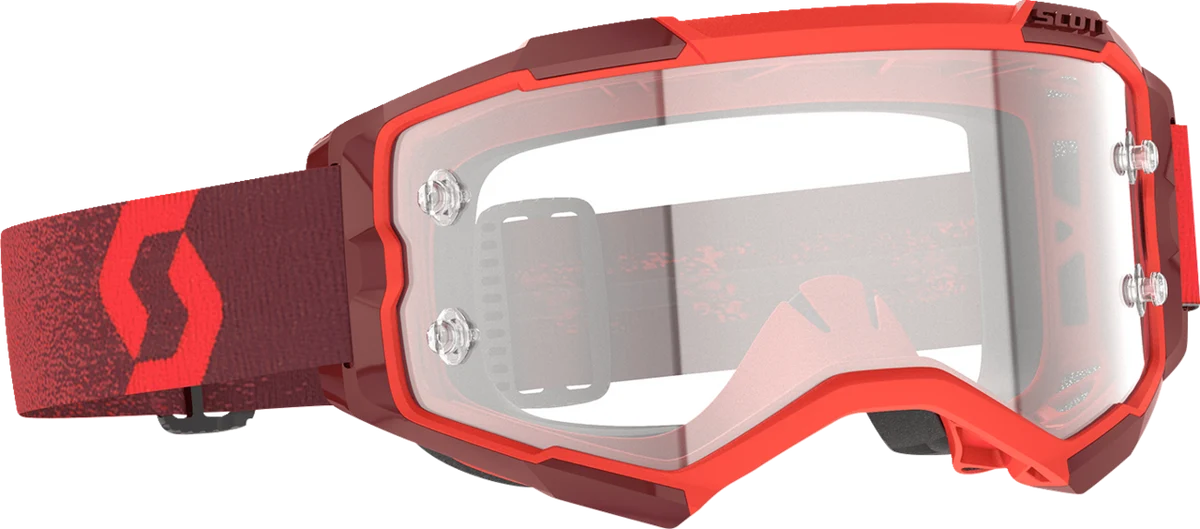 Premium Material SCOTT Fury Goggle - Red - Clear 274514-0004113 Functional