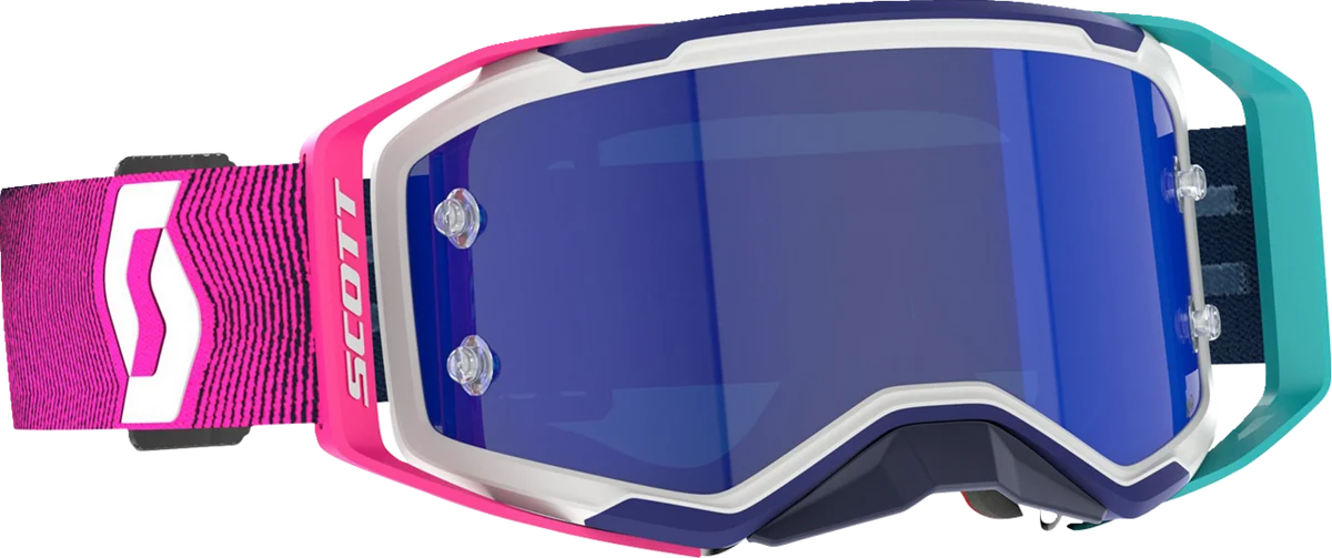 Advanced SCOTT Prospect 2.0 AMP Goggle - Stealth Blue Radiant Pink - Blue Chrome 421478-7906349 Comfortable